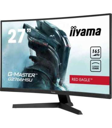 LCD Monitor|IIYAMA|G2766HSU-B1|27"|Gaming/Curved|Panel VA|1920x1080|16:9|165Hz|Matte|1 ms|Speakers|G2766HSU-B1