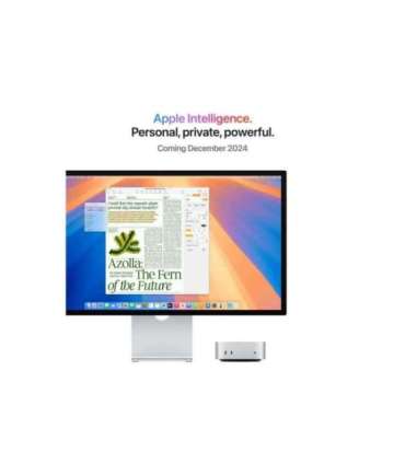 Apple Mac Mini Desktop Apple M4 Internal memory 16 GB Solid-state drive capacity 512 GB No Optical Drive |