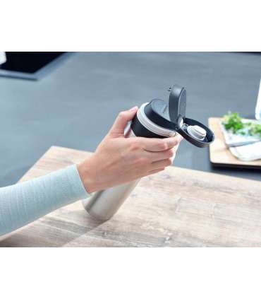 Leifheit 03272 travel mug 600 ml Silver Stainless steel