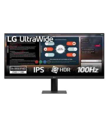 LG 29U511A-B computer monitor 73.7 cm (29") 2560 x 1080 pixels WFHD LCD Black