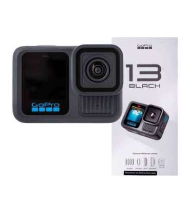 GoPro HERO13 BLACK action sports camera 27.6 MP 5.3K Ultra HD CMOS 25.4 / 1.9 mm (1 / 1.9") Wi-Fi 121 g