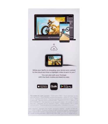 GoPro HERO13 BLACK action sports camera 27.6 MP 5.3K Ultra HD CMOS 25.4 / 1.9 mm (1 / 1.9") Wi-Fi 121 g