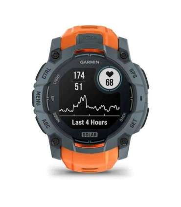 Garmin Instinct 3 Digital watch 1.1" 176 × 176 px GPS Orange