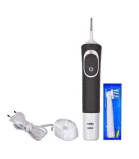 Oral-B Vitality 100 Cross Action Adult Rotating-oscillating toothbrush Black,White