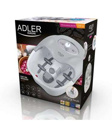 Adler AD 2167 massager Legs Grey, White