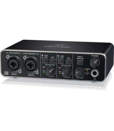 Behringer UMC202HD recording audio interface