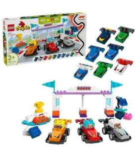 LEGO DUPLO 10445 F1 Team Race Cars & Drivers