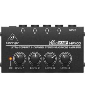 Behringer HA400 - ultra-Compact 4-Channel Stereo Headphone Amplifier