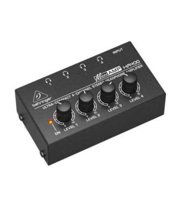 Behringer HA400 - ultra-Compact 4-Channel Stereo Headphone Amplifier