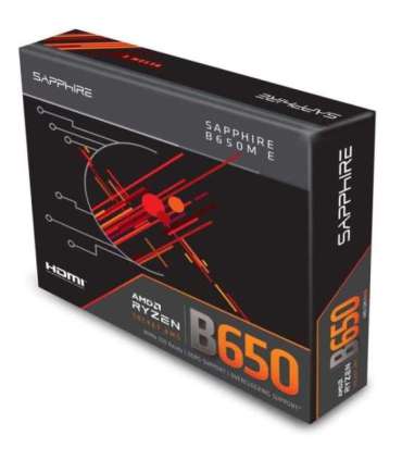 Sapphire B650M-E AMD B650 Socket AM5 micro ATX