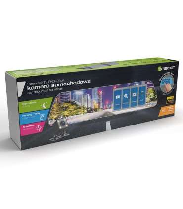 Tracer M4TS FHD ORION Full HD Battery, Cigar lighter Silver