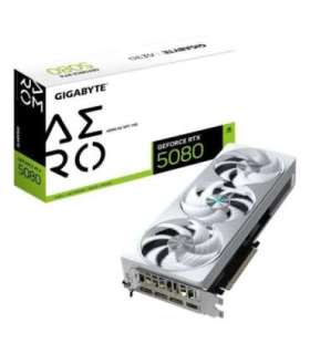 GIGABYTE GeForce RTX 5080 AERO OC SFF 16G Graphics Card - 16GB GDDR7, 256bit, PCI-E 5.0, 2730MHz Core Clock, 3 x