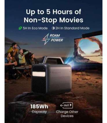 Anker Nebula Mars 3 Full HD (1920x1080) 1000 ANSI lumens Black Wi-Fi