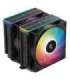 DeepCool AG620 BK ARGB V2 Chipset, Motherboard Air cooler 12 cm Black 1 pc(s)