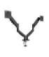 Tracer Double Armflex Monitor Mount, Black