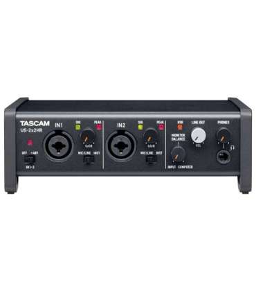 Tascam US-2X2HR recording audio interface