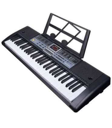 MQ 6136L - keyboard with microphone for learning to play, designed for children