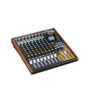 Tascam Model 12 12 channels 20 - 20000 Hz Black, Wood