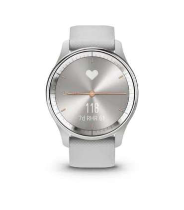 Garmin vivomove Trend LCD 40 mm Hybrid 254 x 346 pixels Touchscreen Silver GPS (satellite)