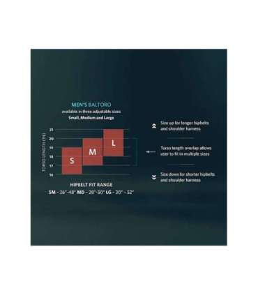 Trekking backpack - Gregory Baltoro 75 Obsidian Black