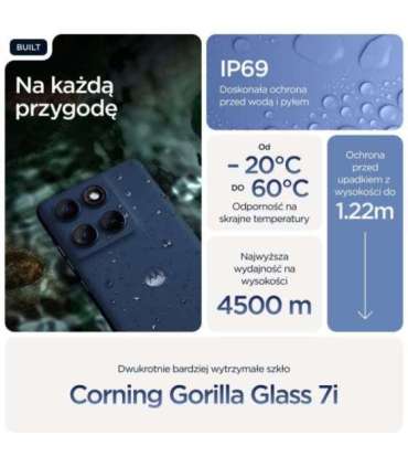 Motorola edge 60 16.9 cm (6.67") Dual SIM Android 15 5G USB Type-C 12 GB 256 GB 5200 mAh Blue