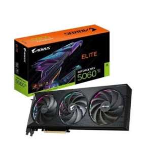 Gigabyte AORUS GeForce RTX 5060 Ti ELITE 16GB (GV-N506TAORUS E-16GD) - Graphics Card