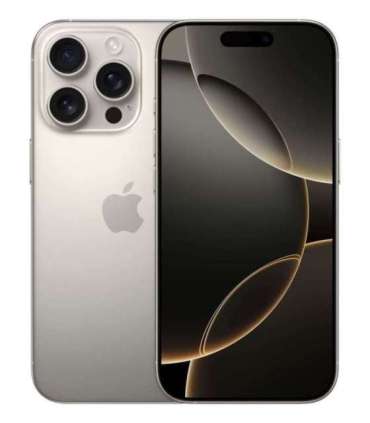 Apple iPhone 16 Pro 16 cm (6.3") Dual SIM iOS 18 5G USB Type-C 256 GB Titanium