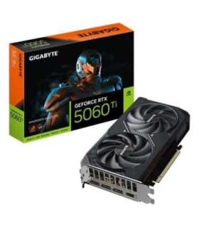GIGABYTE GeForce RTX 5060 Ti WINDFORCE MAX OC 8G Graphics Card - 8GB GDDR7, 128bit, PCI-E 5.0, 2587MHz Core Clock, 3 x