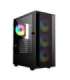 Gembird Fornax 4000 ARGB gaming ATX computer case, Midi Tower, backlight, Black