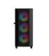 Gembird Fornax 4000 ARGB gaming ATX computer case, Midi Tower, backlight, Black