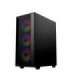 Gembird Fornax 4000 ARGB gaming ATX computer case, Midi Tower, backlight, Black