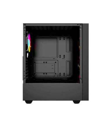 Gembird Fornax 4000 ARGB gaming ATX computer case, Midi Tower, backlight, Black