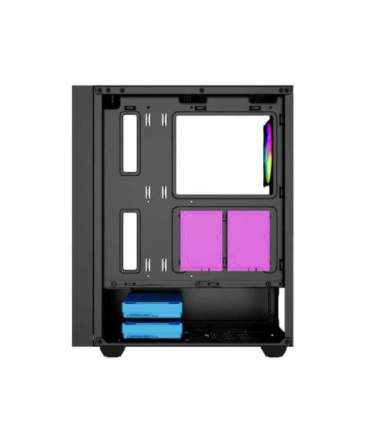 Gembird Fornax 4000 ARGB gaming ATX computer case, Midi Tower, backlight, Black