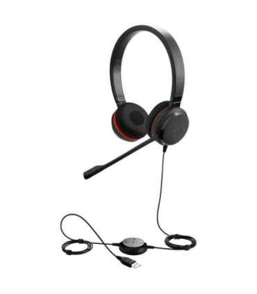 Jabra Jabra Evolve20 Stereo MS USB-A - headset, wired (black)