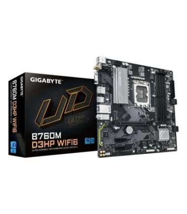 GIGABYTE B760M D3HP WIFI6 Motherboard - Supports Intel Core 14th Gen CPUs, 4+1+1 Phases Digital VRM, up to 5600MHz DDR5,