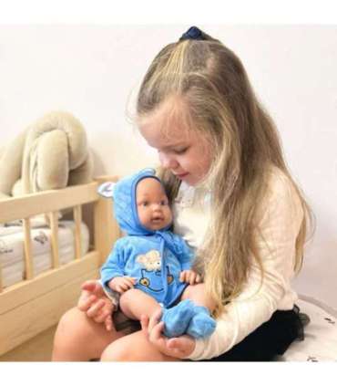 WOOPIE ROYAL Пупс в костюме мишки, 46 см