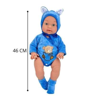 WOOPIE ROYAL beebinukk karukostüümis, 46 cm