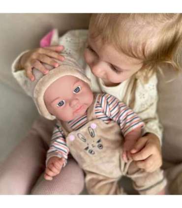 WOOPIE ROYAL beebinukk jänesekostüümis 46 cm