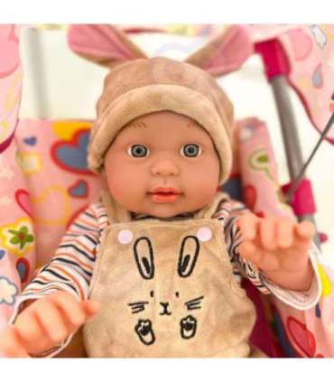 WOOPIE ROYAL Пупс в костюме зайчика 46 см