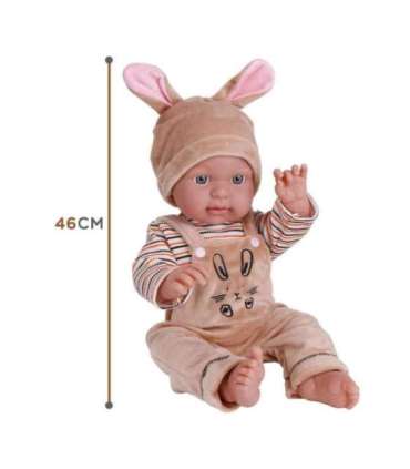 WOOPIE ROYAL Пупс в костюме зайчика 46 см