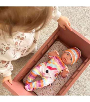 WOOPIE ROYAL nukuriiete komplekt: ühes tükis bodi 'Ükssarvik' ja müts, 43–46 cm