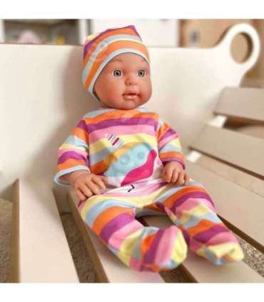 WOOPIE ROYAL набор одежды для куклы: песочник (боди) «Единорог» и шапочка, 43–46 см
