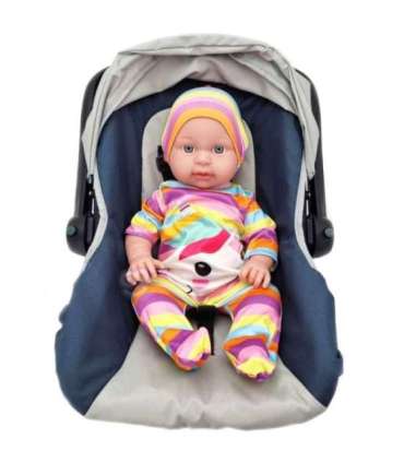 WOOPIE ROYAL nukuriiete komplekt: ühes tükis bodi 'Ükssarvik' ja müts, 43–46 cm