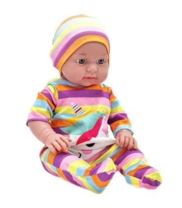 WOOPIE ROYAL набор одежды для куклы: песочник (боди) «Единорог» и шапочка, 43–46 см