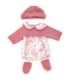 WOOPIE Ubranko dla Lalki Zestaw Sukienka Czapeczka 43 - 46 cm Różowy