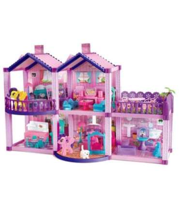 WOOPIE Домик для кукол-пони PONY FANTASY VILLA, 120 шт.
