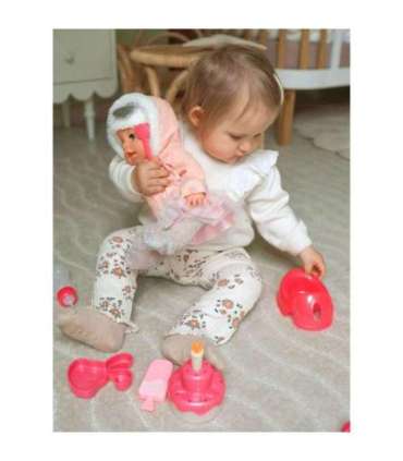 WOOPIE ROYAL Интерактивная кукла 'Маленькая Зося празднует день рождения', 35 см + аксессуары