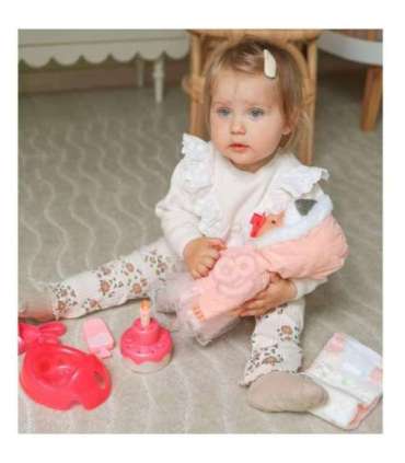 WOOPIE ROYAL Интерактивная кукла 'Маленькая Зося празднует день рождения', 35 см + аксессуары