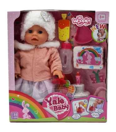 WOOPIE ROYAL interaktiivne nukk 'Väikese Zosia sünnipäev', 35 cm + aksessuaarid