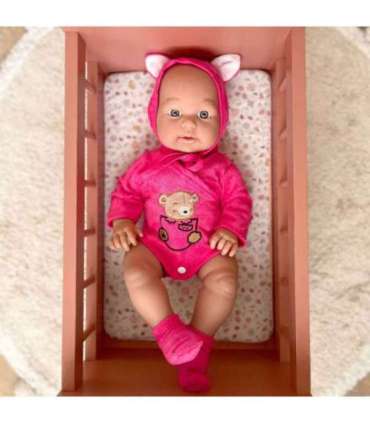 WOOPIE ROYAL кукла-младенец в костюме мишки, 46 см